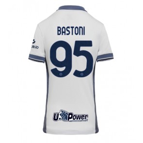 Inter Milan Alessandro Bastoni #95 Gostujuci Dres za Ženska 2024-25 Kratak Rukavima